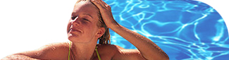 Pool scene