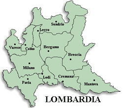 Mappa Lombardia