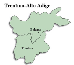 Mappa Trentino